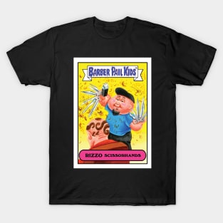 Barber Pail Kids Scissorhands T-Shirt